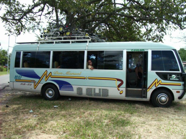 Sag bus (extra
      for Panama)
