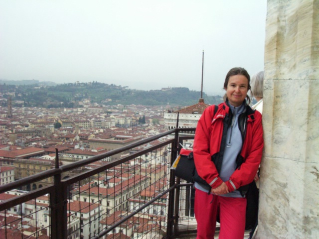 On top of
      the Domo in Florence Italy