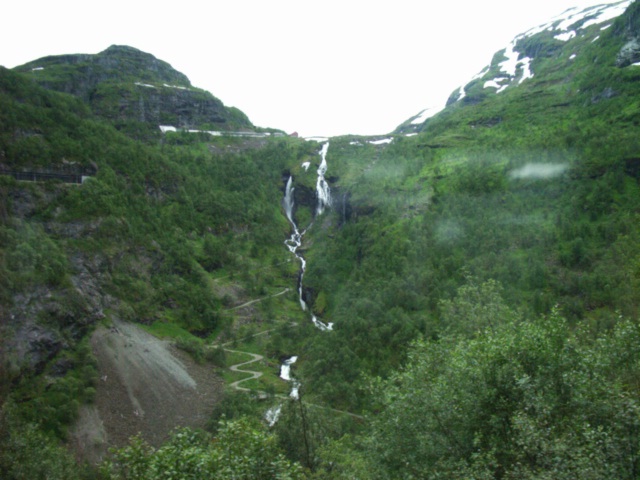 he valley below

      the Myrdal train station
