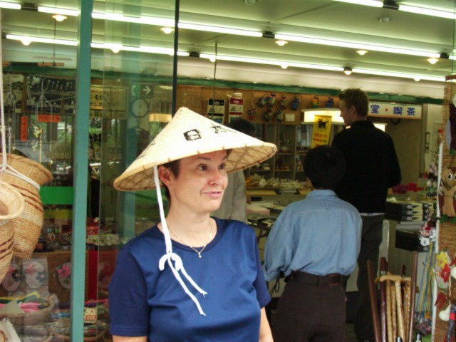 Straw hat in Kyoto