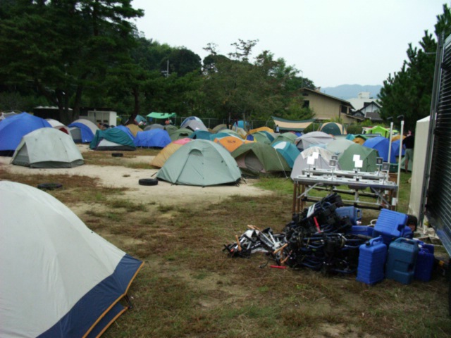 Amanohashidate campground