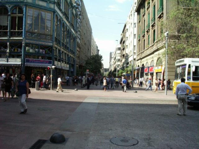 Downtown Santiago Chile